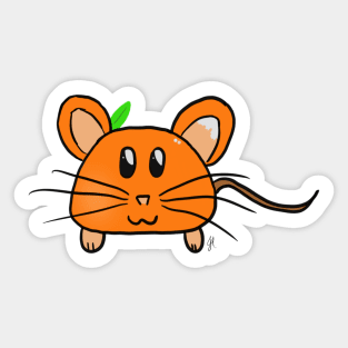 Manda the Mochi Mouse Sticker